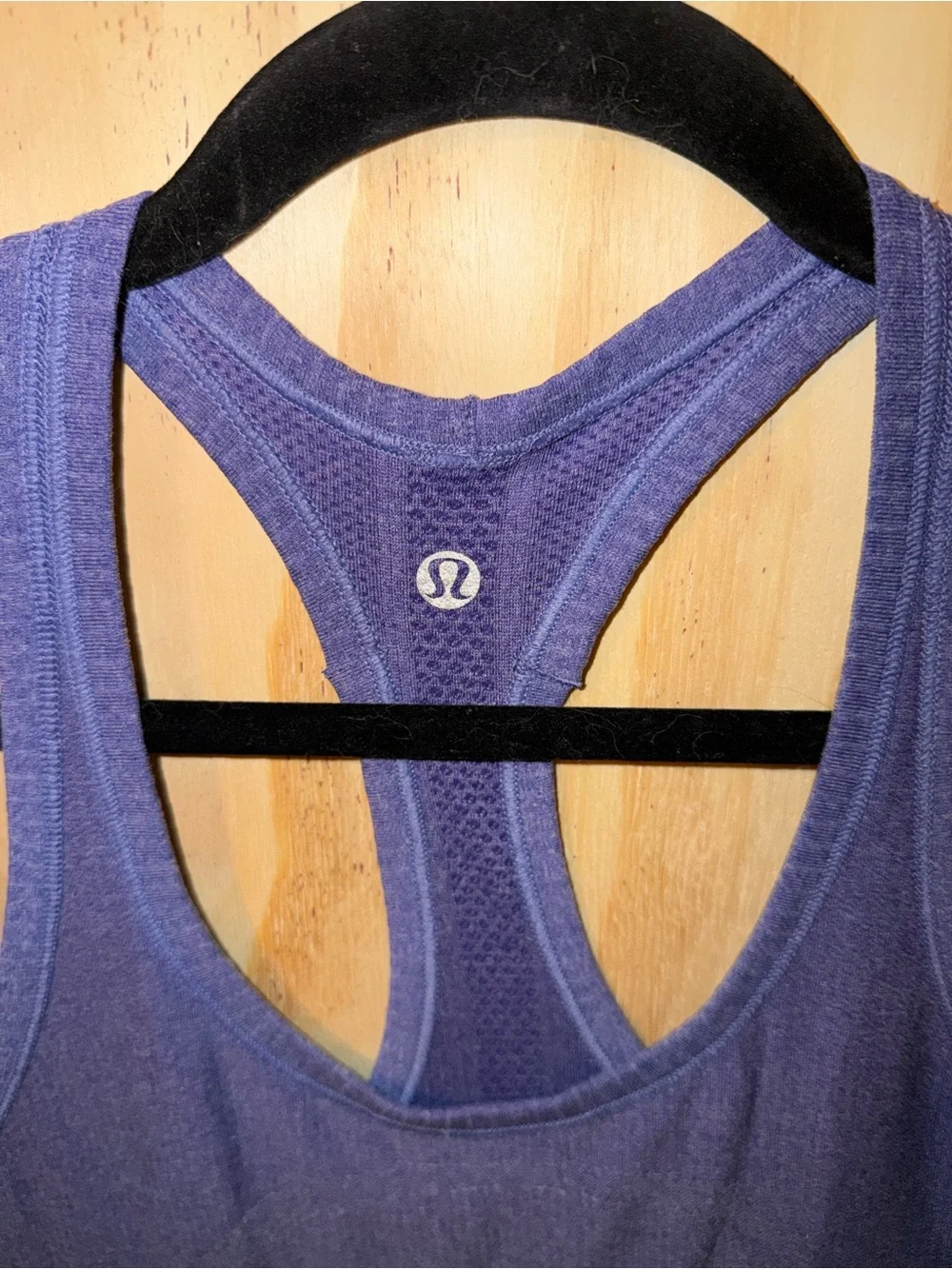 Size 8 Lululemon Womens Dark Purple Swiftly Tech Racerback Tank Top Race EUC